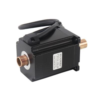 China nema23 hollow stepper motor 4.0A 2.0N.M dual axis 57BYGK56-1530-SZ stepper motor for cnc worm wheel edging machine 57BYGK56-1530-SZ for sale