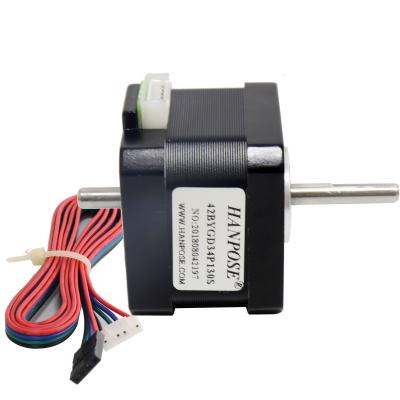 China New Products Spindle 17HS3401S-SZ Motor NEMA 17 12v 17HS3401S-SZ Stepper Motor 1.3A 34mm Dual High Torque Stepper Motor Robot Stepper for sale