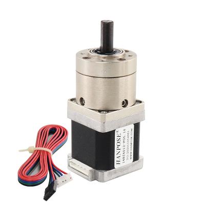 China 14HS4012-PG Ratio 189-1 264-1 For 3D Printer 35 Optional Planetary Stepper Motor For 3D Printer Geared Stepper Motor NEMA 14 35*35*40mm for sale