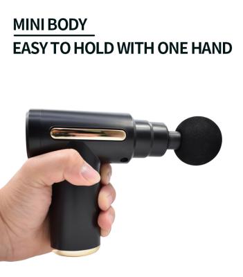 China Mini 6 Button Physiotherapy Body Massager 620 Speed ​​Fascial Massage Gun Vibration Gun Muscle Massager Message Gun Muscle Relaxer for sale