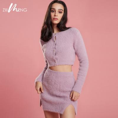 China Fashion Purple Young Girls Competitive Super Hairy Sexy Fluffy Fluffy Women Breathable Cost Fashion Tight Mini Skirt for sale