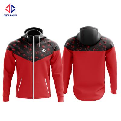 China High Quality Customized Full Zipper Anti-Shrink Hoodie Men's Hoodie Jacket for sale