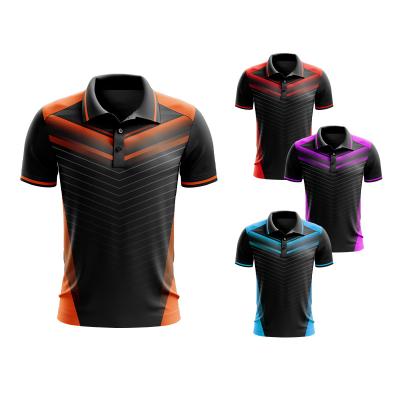 China Anti Shrinkage Custom Design Your Own Brand Polo Shirt Mens Polyester Polo Shirts for sale