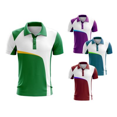 China New Design Polo Shirt School Uniform Custom Polo Shirts With Anti-shrink Sublimation Logo for sale