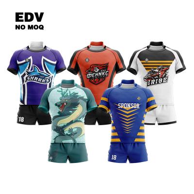 China Antibacterial Women Training Rugby Customized To Wear Latest Design Rugby Jersey for sale