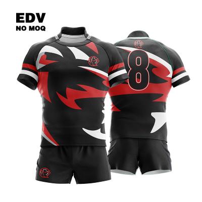 China Antibacterial Rugby Fashion Shirts Rugby Wear For Team Fast Delivery Rugby Jersey for sale