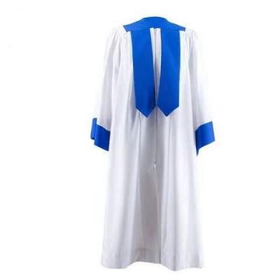 China Hot Selling School Customized Royal Blue Choir Chasuble Dresses Church Robe Costumes for sale