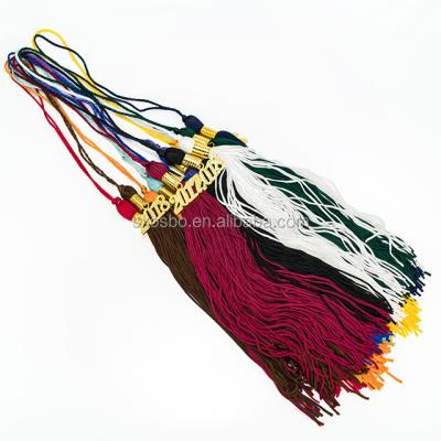 China Wholesale Mini Graduation Cap Ribbons Attractive Decorations Charms Honor Ropes Tassel for sale