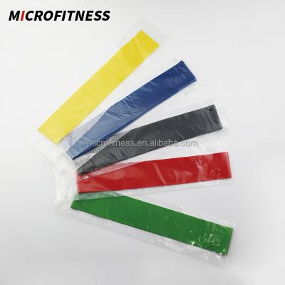 China Stretching 10 inch 12 inch fitness resistance bands. length pack set for fitness for sale