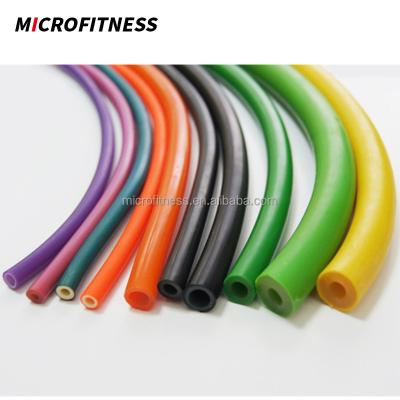 China Natural Exercise Bands Latex Tube Hose For Kinds Of Fitness Exercise for sale