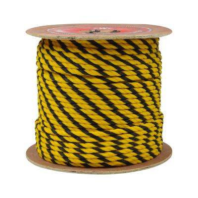 China High tenacity 100 yard 200 yard 6mm 8mm 10mm twisted rope per pe for sale