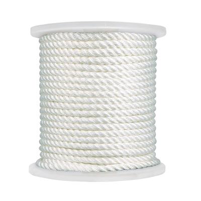 China Factory Durable Chinese Low Price Color Customized Marine Danline Pp Polyester Braided Rope for sale