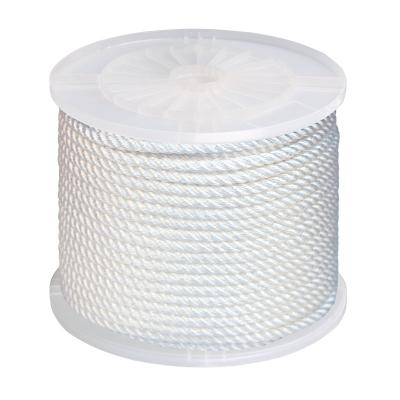 China Direct Sales Durable Long Service Life Diameter 4-60mm 3 Strand Danline PP Split Film Rope for sale