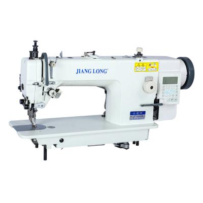 China Factory 0303 Horizontal Layer Computerize Compound Fodder Automatic Lockstitch Foot Pressure Industrial Sewing Machine for sale