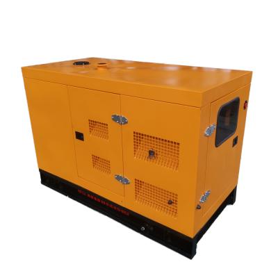 China best selling 50hz 20kw silent diesel generator with 20GF soundproof canopy for sale