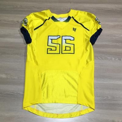 China Antibacterial Youth American Football High School Football Wear Uniform Soccer Shirts China Made for sale