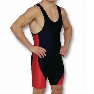 China Breathable College Wrestling Singlets Lycra Wrestling Suits Custom Wrestling Singlets For Men for sale