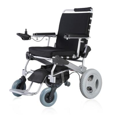 China 12 inch unisex motorized electric wheelchair foldable e-throne electric scooter for handicap with CE for sale