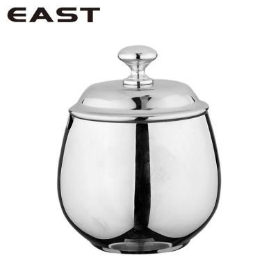 China Wholesale Metal Kitchenware Stainless Steel Spice Jar Condiment Set for sale