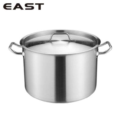 China Sustainable Stainless Steel Kitchen Cooking Pots / Huge Stock Pot for sale