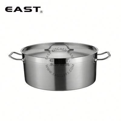 China Sustainable Type 04 Stainless Steel Cooking Pot With Bottom Running Compound Pot With Compound Bottom for sale