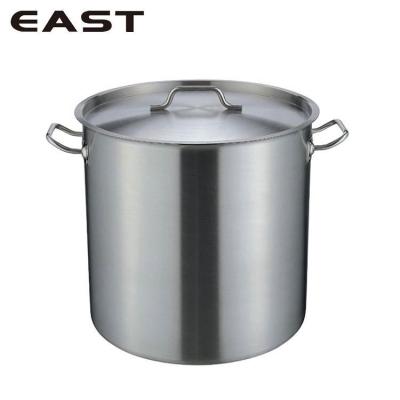 China Sustainable Cheap Commercial Surgical Steel Cookware / Industrial Boiling Pot for sale