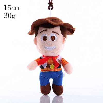 China Buzz Plush Lightyear Plush Key Chain Toys 15CM Woody Story Collection Cartoon Figure Plush Toys Stuffed Buzz Astronaut Anime Doll for sale