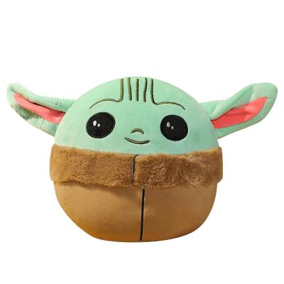 China High Quality Super Elastic Plush Toy Around Game Gifts 10CM Master Yoda Stuffed Doll Master Yoda Pillow Baby Yoda Plush For Kids for sale