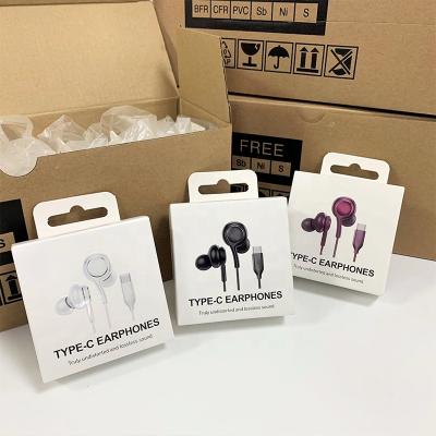 China Good Original Usb C Connector In Ear S20 S22 S21 Earphone For Samsung Note 10 Headbuds For AKG Type C Headsts EO-IC100 for sale