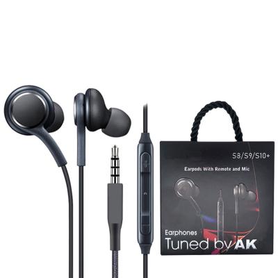 China Good Original Headset In Ear Headphones 3.5mm With Remote Mic Hands Free For Samsung S8 S9 S10  Stereo Mobile Earphone for sale