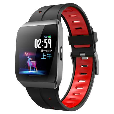 China Auto Focus X1 Smart Watch 1.3Inch Alloy Case BT 5.0 Waterproof Heart Rate Monitor 30 Days Standby Smartwatch For Android IOS for sale