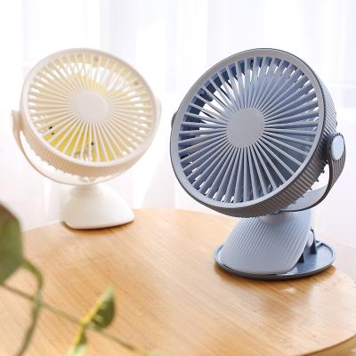 China Portable Rechargeable Clip Mini Electric Fan Rechargeable Battery Multi-Function Desktop Fan Table Fan USB Clip for sale