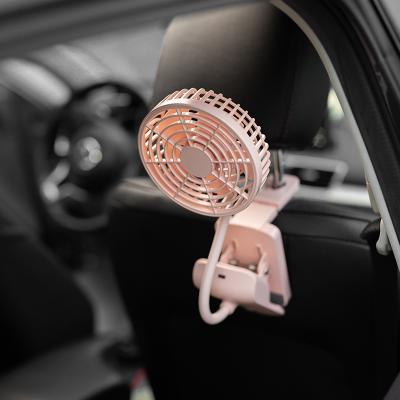 China Factory price hotel rechargeable mini clip fan portable personal table fan car clip fan for sale