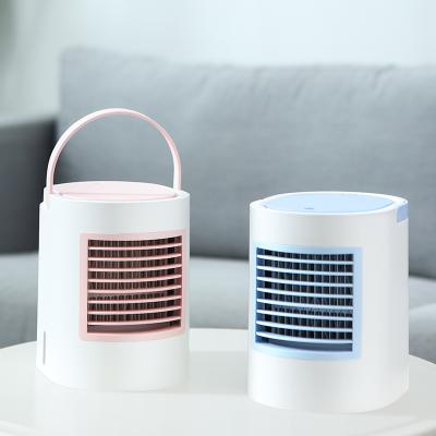 China 380ml Hot Portable Mini Air Conditioner Desktop USB Water Cooler Fan Summer 380ml Air Cooling Tank Water Cooler Fan Sales For Home Office for sale