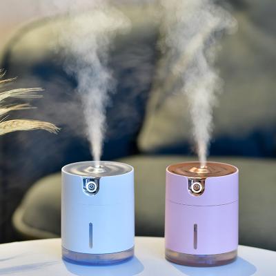 China Mini Humidifier Portable Rechargeable Car Humidifier Colorful Ultrasonic Cool Mist Humidifier For Room for sale