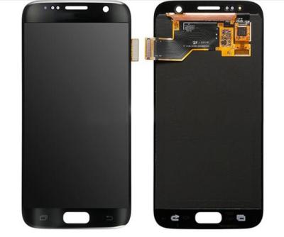 China Anzeige SM-G935 des Samsung Galaxy S7 OLED Anzeigen-Touch Screen für LCD-Schwarzfarbe Rand der Galaxie S7 zu verkaufen