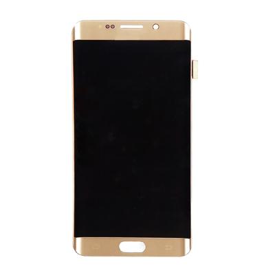 China Samsung Galaxy S6 edge PLUS OLED display SM-G928 Display Touch Screen For Galaxy S6 edge + LCD screen GOLD color for sale