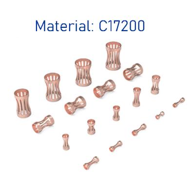 China Electrical Pin Parts Claw Spring Lantern Spring For Electrical Pin Connector Switch Electrical Spring for sale