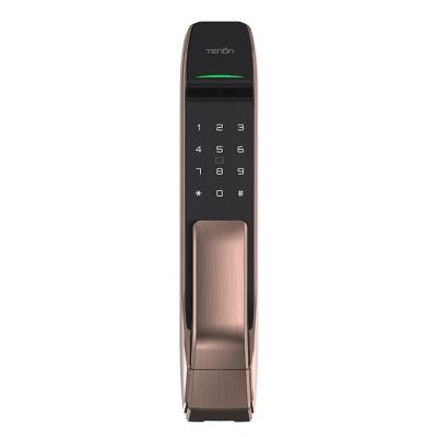 China Wooden Or Metal Keyless Automatic Push-Pull Doors A2c Digital Door Password Lock for sale