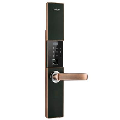 China Gatedoor UAE Best Selling Security Keyless Life Hotel Silver Key Card Hotel Korea Digital Smart Door Lock for sale