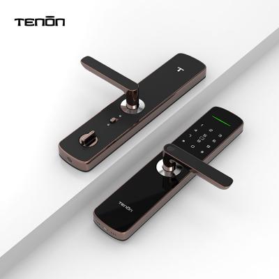 China Tuya Smart Deatbolt Fingerprint Home App Apartment Doors Wood Or Metal Electronic Biometric Locks Australia for sale