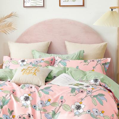 China Not available in stock 100% Eco-friendly Polyester with bed skirt quilt cover bedding set miraculous ladybug bedding for sale