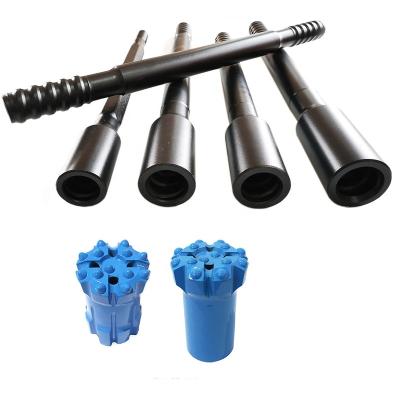 China High Quality Mining Shaft R32, R38, T38, T45, T51extension drill rod for mining, tunnel, quarry for sale