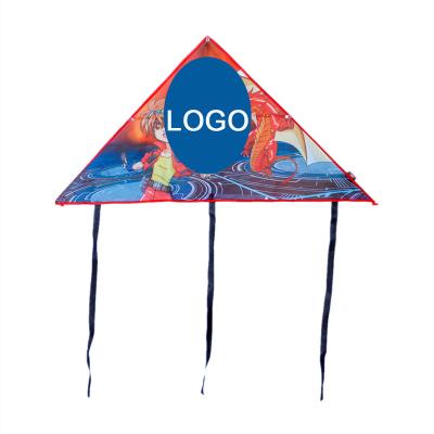 China Polyester Delta Kite Gifts Promotional Kids Fashion Cartoon Outdoor Kite for sale