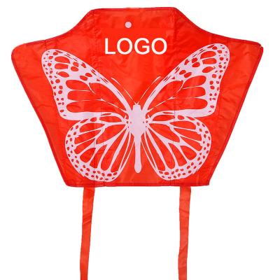 China Outdoor Soft Polyester Custom Printed Mini Pocket Kite For Advertising for sale