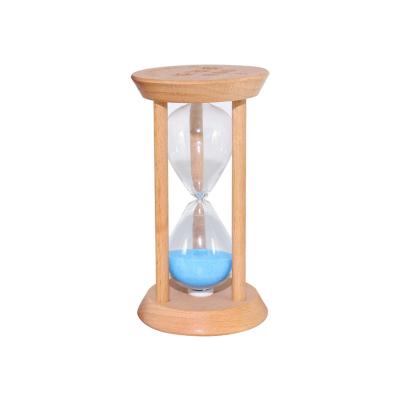 China Home Decorations Gifts Wooden Hourglass Sand Timer For Tea Kitchen Hourglass Tea Timer Custom Logo for sale