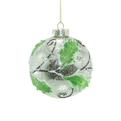 China 2022 Christamas Home Decoration Christmas Decoration Glass Ball Christmas Tree Ornament for sale