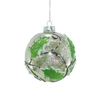 China Christamas Home Decoration 2022 New Christmas Decoration Glass Ball Christmas Tree Ornament Ball for sale