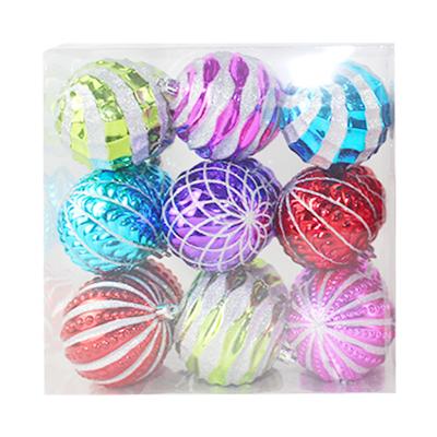 China 2022 Wholesale New Christmas Factory Christmas Home Decoration Christamas Ball Set Christmas Tree Decoration Ball Custom Plastic Christmas Ball for sale