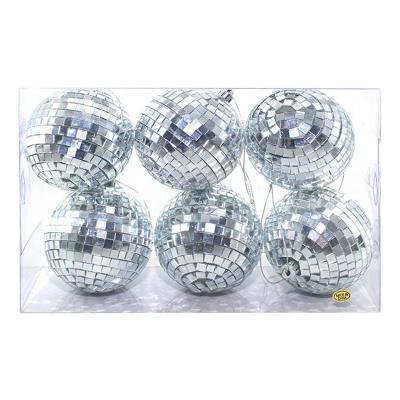 China Manufacturer Promotion Christmas Plastic Mirror Ball Christmas Tree Decoration Plastic Ball Customized Size for sale